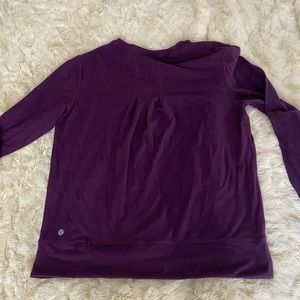 Deep Purple Lululemon Long Sleeve Top